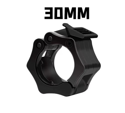 Premium Barbell Collar Lock Clips - Secure Dumbbell Clamps for Weight Lifting (28mm, 30mm, 25mm)