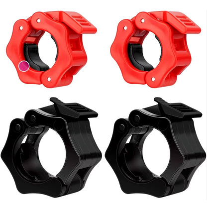 Premium Barbell Collar Lock Clips - Secure Dumbbell Clamps for Weight Lifting (28mm, 30mm, 25mm)
