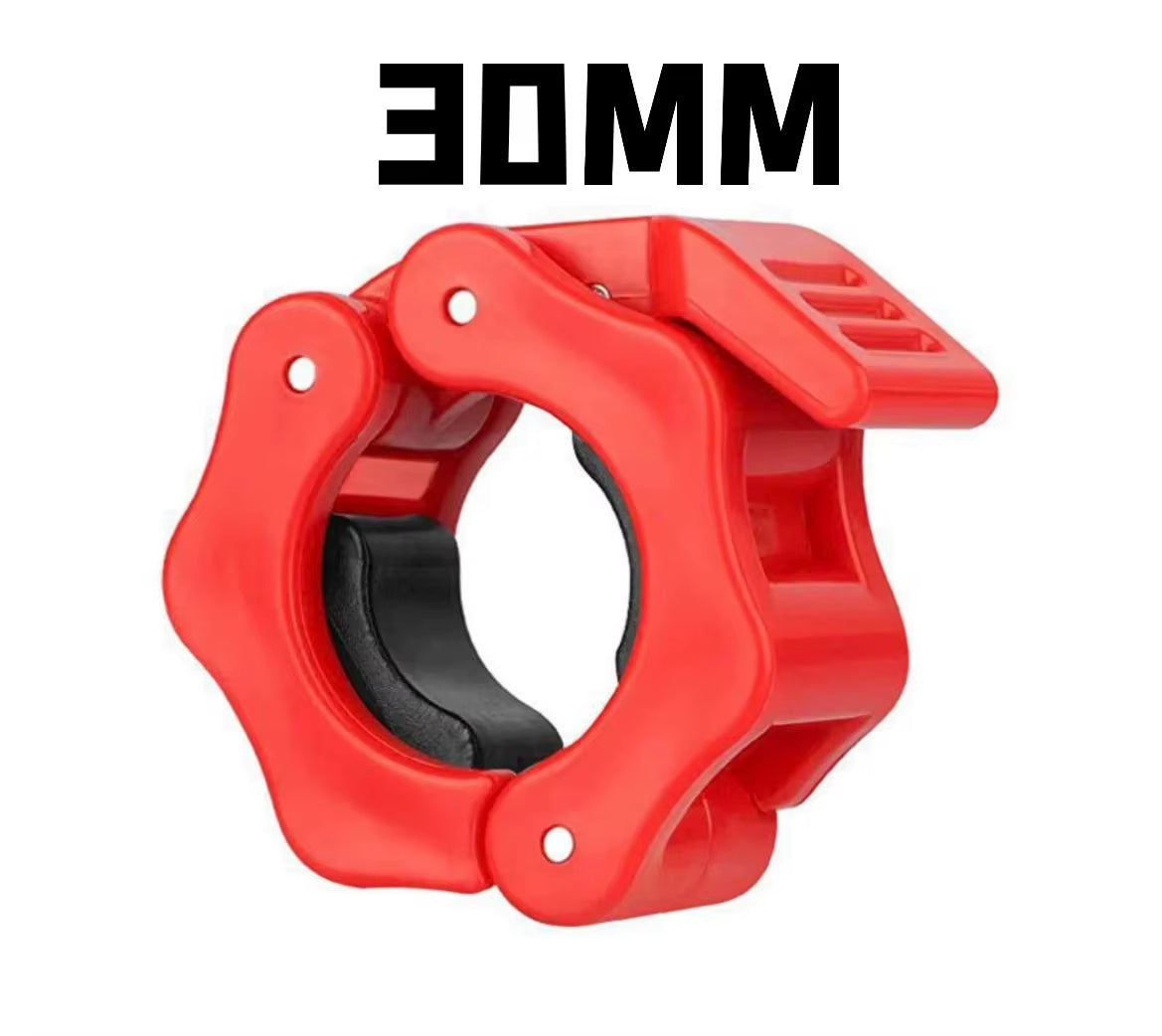 Premium Barbell Collar Lock Clips - Secure Dumbbell Clamps for Weight Lifting (28mm, 30mm, 25mm)