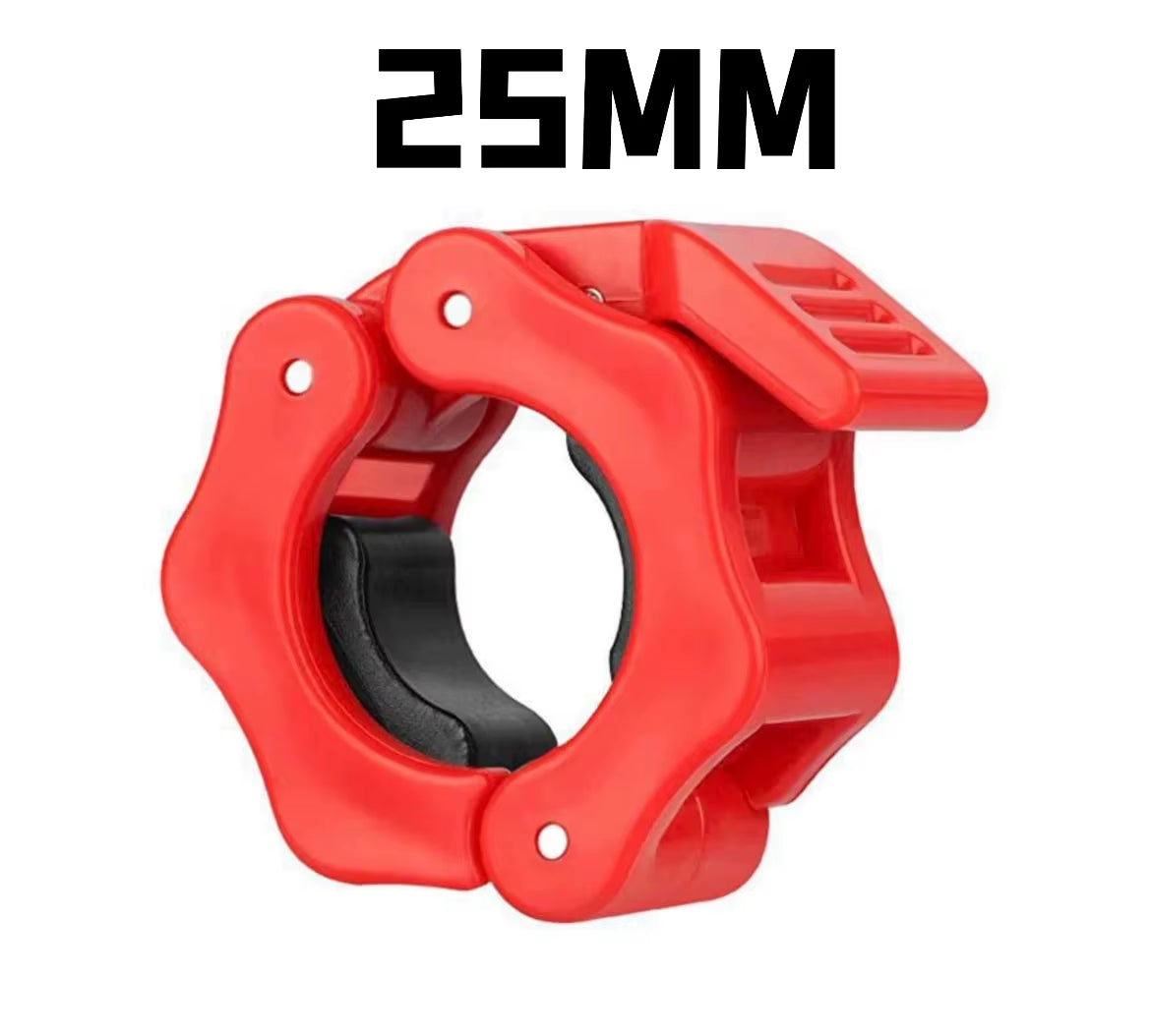 Premium Barbell Collar Lock Clips - Secure Dumbbell Clamps for Weight Lifting (28mm, 30mm, 25mm)