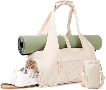 Yoga Gym Bag with Shoe Pocket