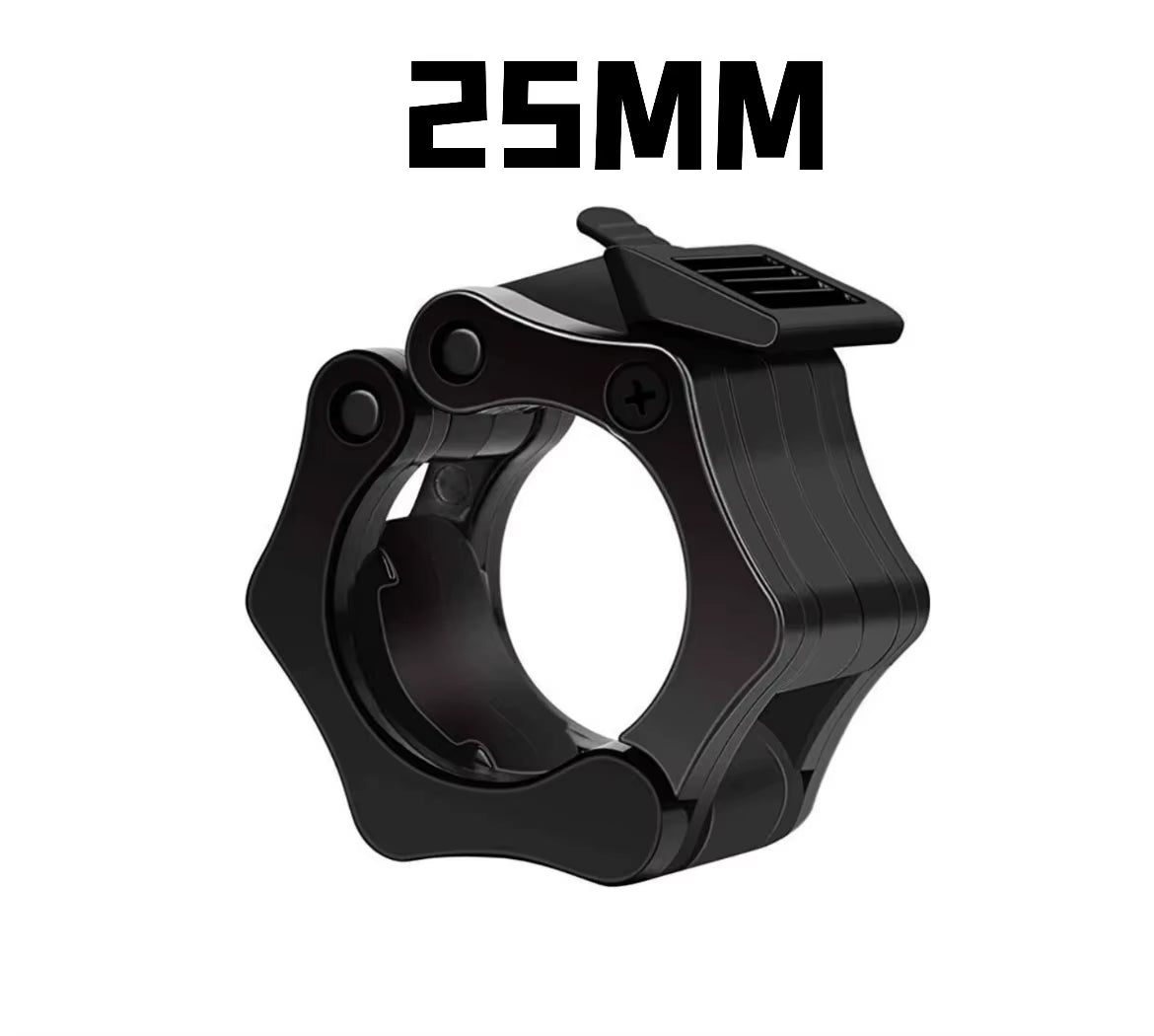 Premium Barbell Collar Lock Clips - Secure Dumbbell Clamps for Weight Lifting (28mm, 30mm, 25mm)