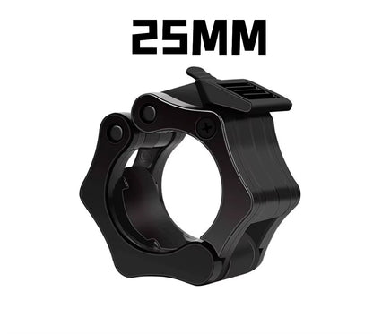 Premium Barbell Collar Lock Clips - Secure Dumbbell Clamps for Weight Lifting (28mm, 30mm, 25mm)