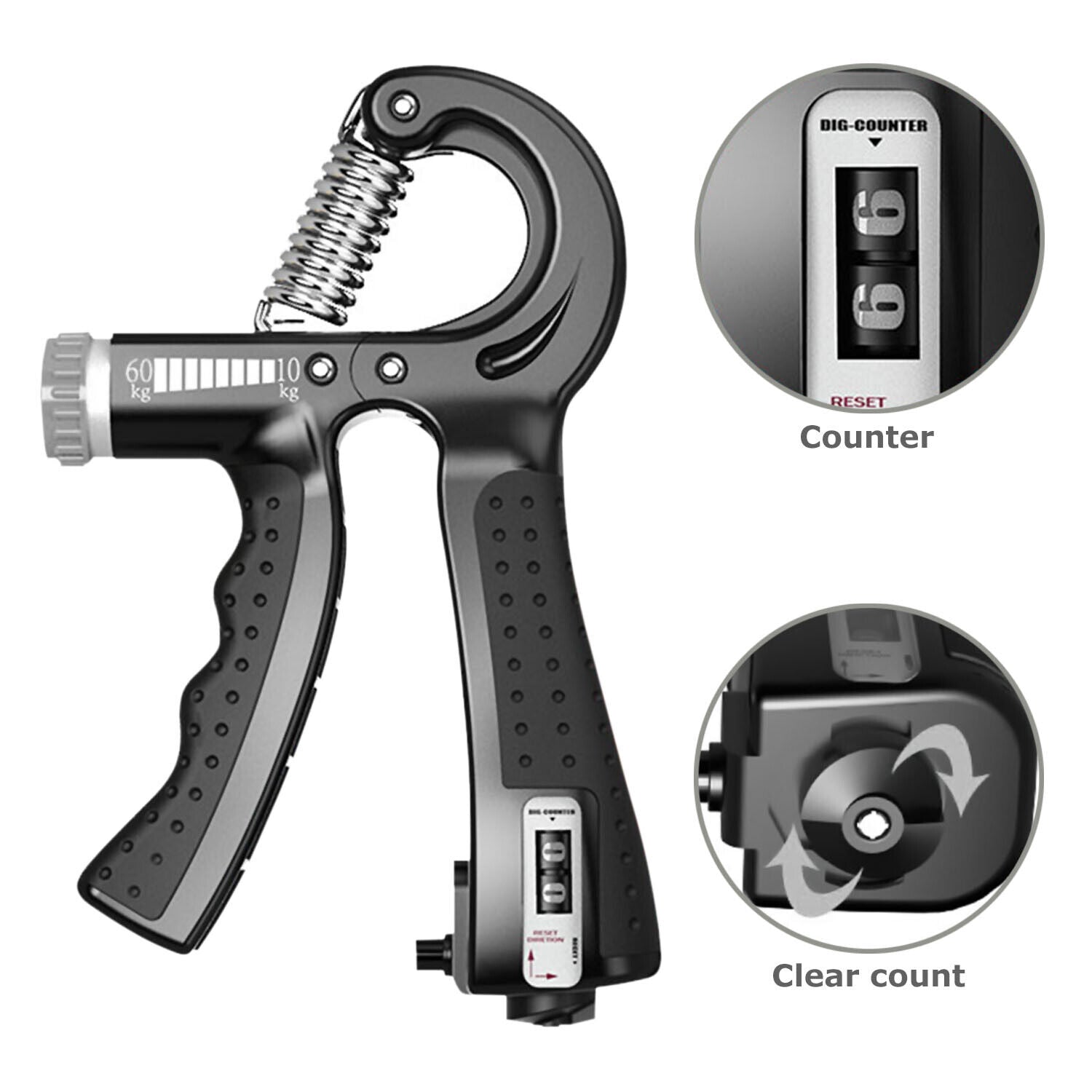 Adjustable Hand Grip Strengthener - Ultimate Power Trainer for Enhanced Grip and Forearm Strength