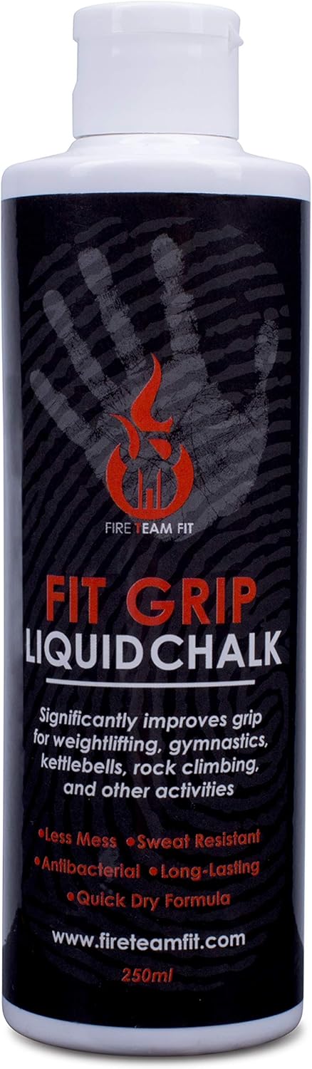 Liquid Chalk for Weight Lifting, Rock Climbing, Cross Training, & Powerlifting, Gym Approved Workout Chalk for Hands & Calluses