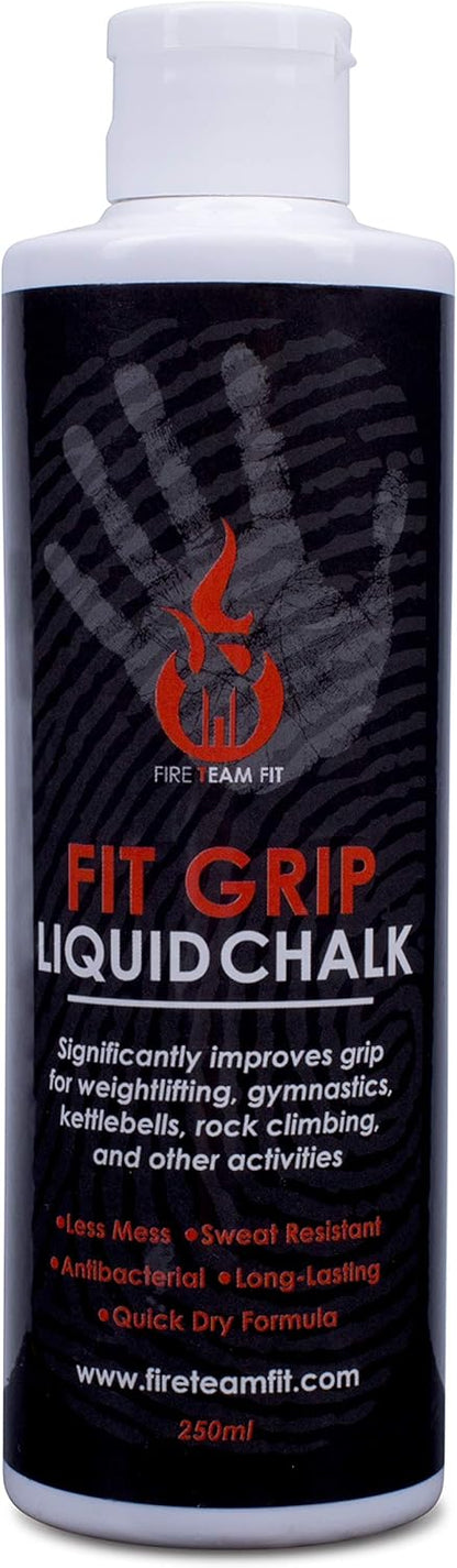Liquid Chalk for Weight Lifting, Rock Climbing, Cross Training, & Powerlifting, Gym Approved Workout Chalk for Hands & Calluses