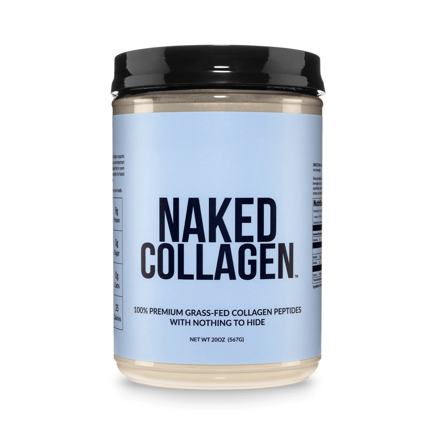 Collagen Peptides Protein Powder | Naked Collagen - 20 Oz