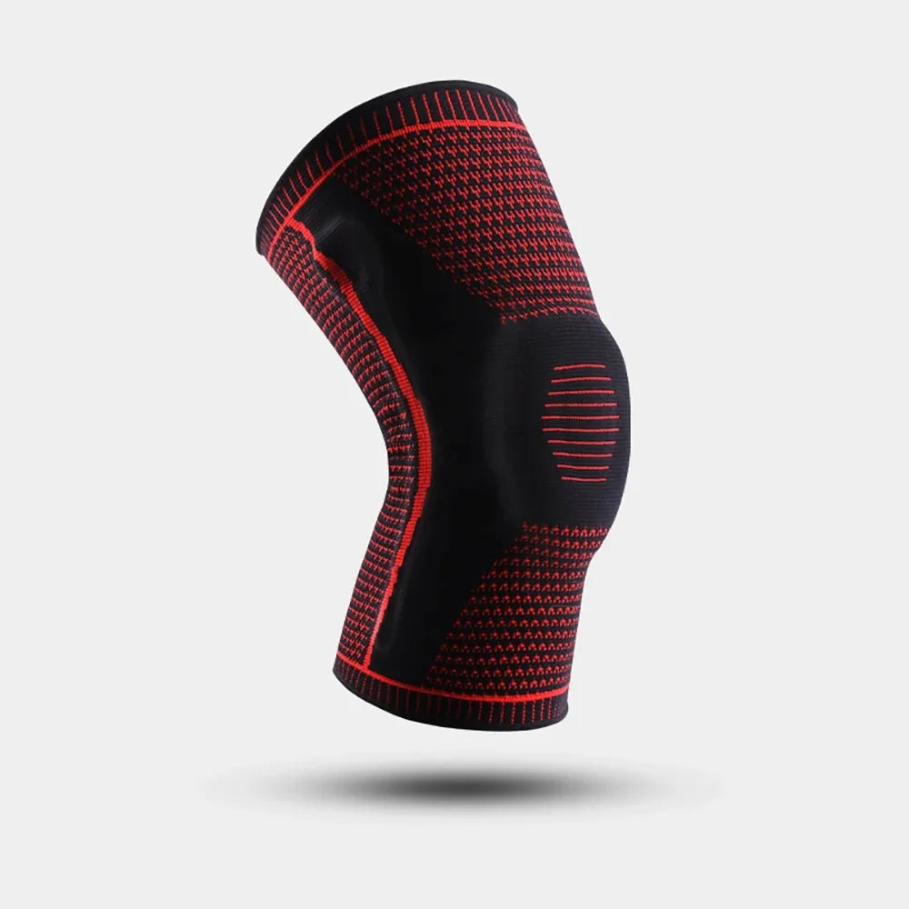 1PC Silicone Knee Pads Strap Patella Medial Support Meniscus Compression Knee Braces for Running Sport Knee Protection