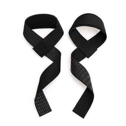 Weightlifting Wrist Straps Strength Training Adjustable Non-Slip Gym Fitness Lifting Strap Wrist Support Grip Band