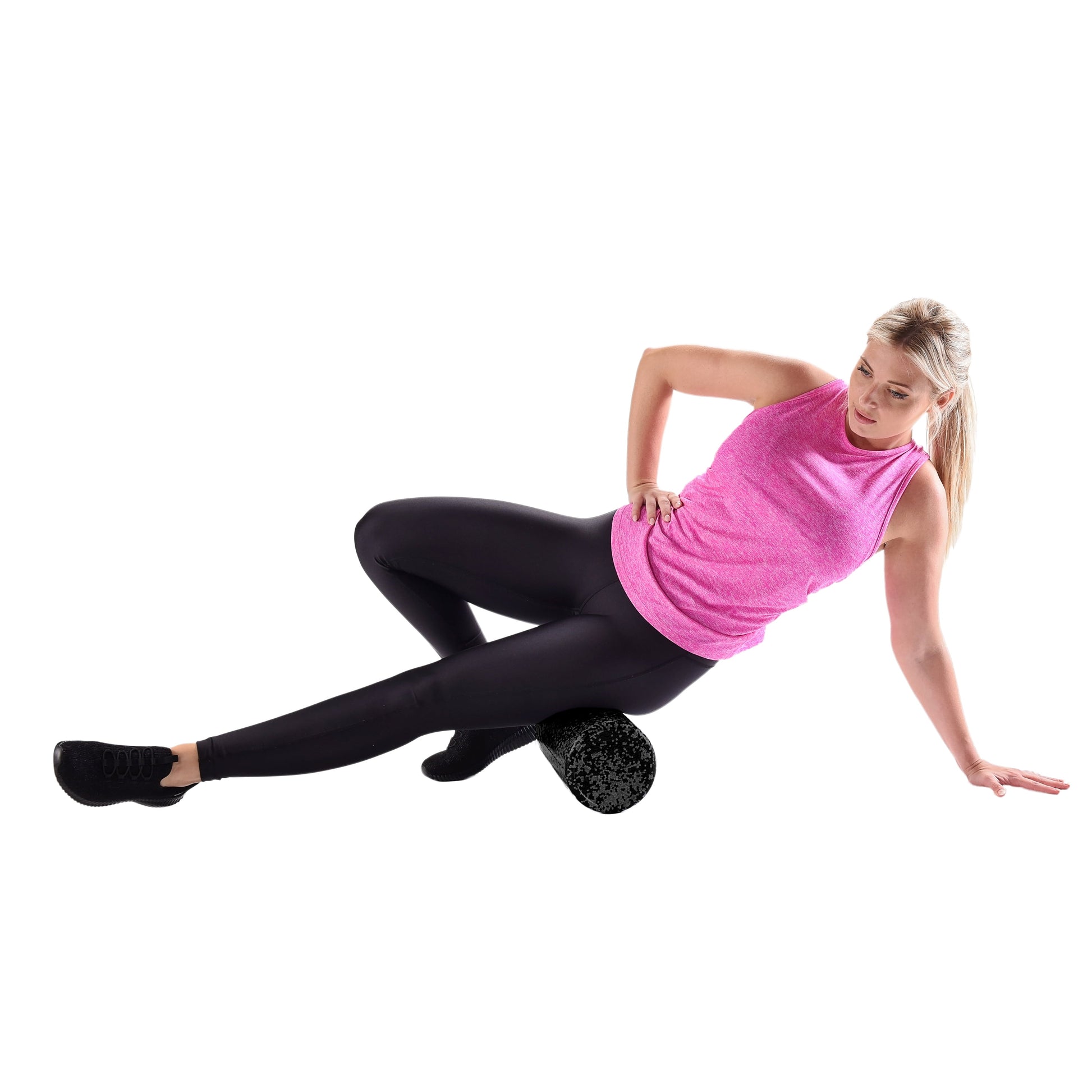 Premium 36-Inch High Density Exercise Foam Roller for Optimal Muscle Recovery and Flexibility