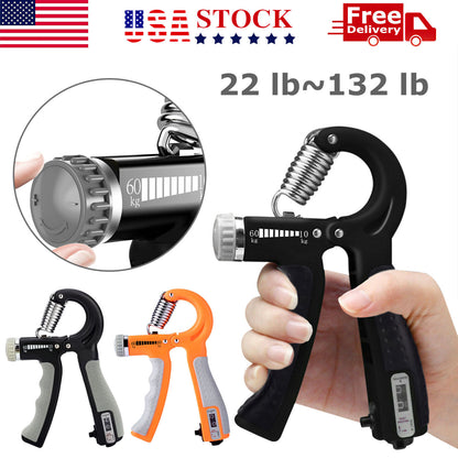 Adjustable Hand Grip Strengthener - Ultimate Power Trainer for Enhanced Grip and Forearm Strength